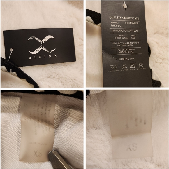 Bikinx Cheetah Print Triangle Bikini 2 Piece Swimsuit Size XS New With Tag - Picture 5 of 14